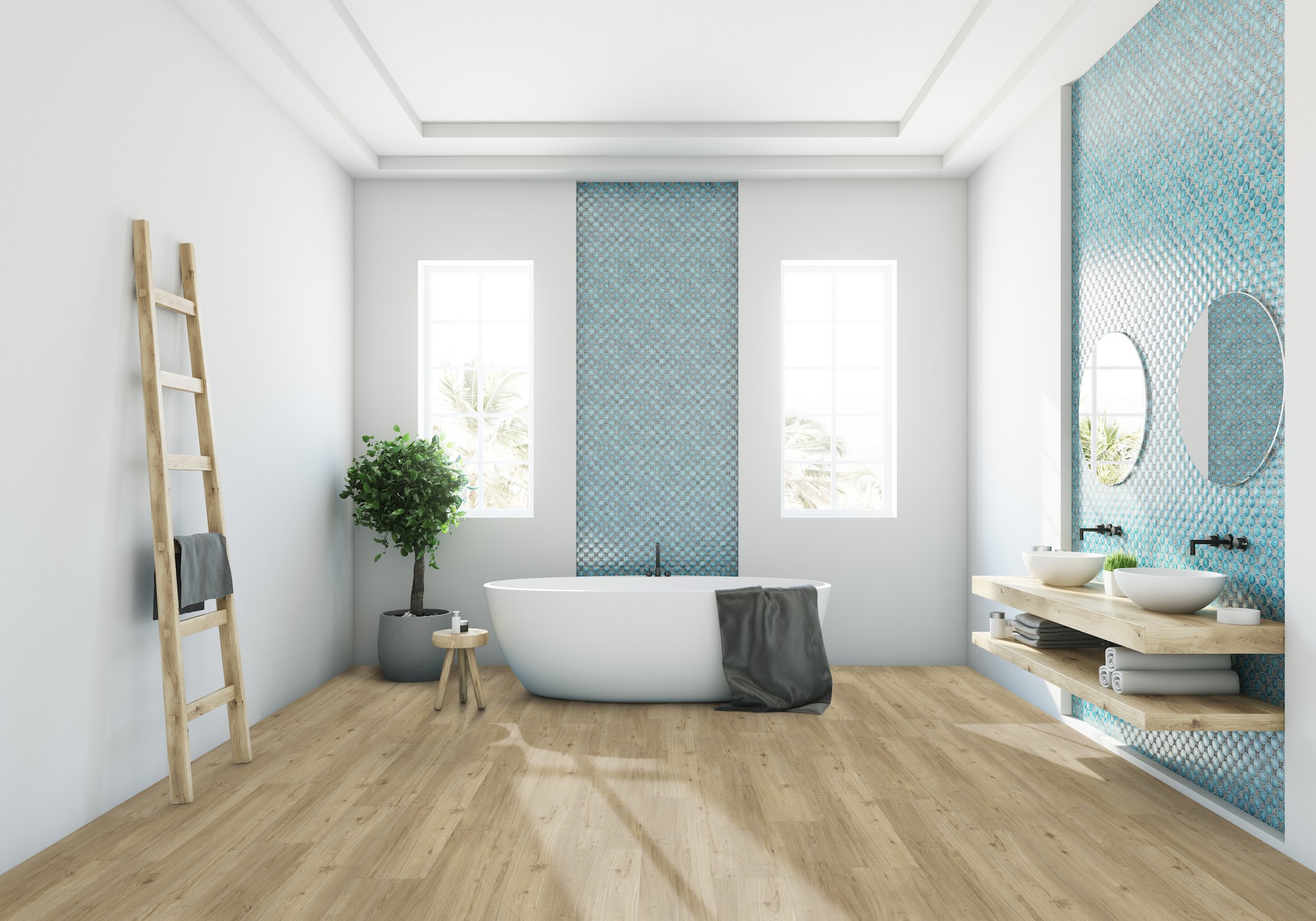 Bathroom - Columbia Taupe